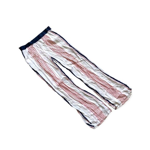 Womens Express Soft Spun Striped Weekender Pallazo Pants - Sx XS - Picture 2 of 2